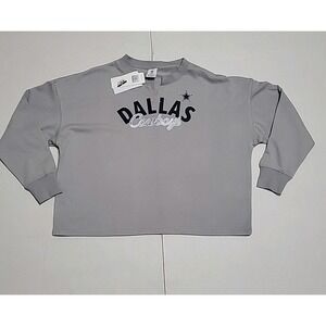 Women's NFL Dallas Cowboys Pullover Sweatshirt Cropped - Size XL -NWT